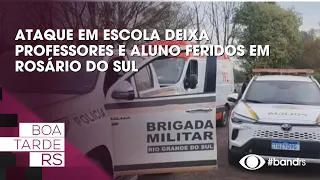 School attack leaves teachers and student injured in Rosário do Sul