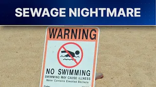 Massive sewage leak closes North Shore beaches ahead of dangerous heat wave