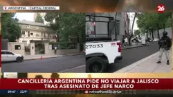 ? VIVO - EMBAJADA DE MÉXICO | Cancillería argentina pide no viajar a Jalisco