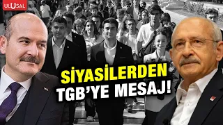 Congratulatory messages poured in for the TGB congress from many politicians, including Süleyman ...