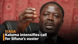 Kaluma intensifies call for Sifuna's ouster