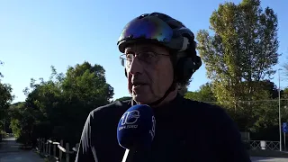 Parco Leonardo: Regina Ciclarum bike path overgrown with vegetation. Cyclists protest - Canale 10
