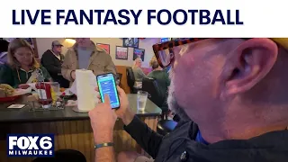 Waukesha bar brings live fantasy football to fans | FOX6 News Milwaukee