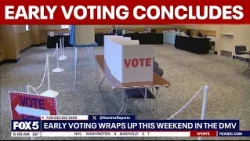 Early voting concludes this weekend in DMV