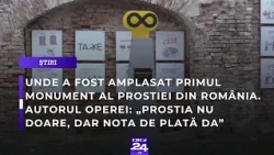 Unde a fost amplasat primul monument al prostiei din România