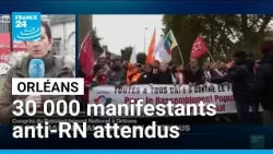 À Orléans, le congrès du Rassemblement National face à la mobilisation anti-RN • FRANCE 24