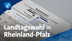 Landtagswahl in Rheinland-Pfalz: Fast 3 Millionen Menschen zur Wahl aufgerufen