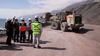 Route 1 north of Tocopilla reopens after nearly a month of isolation