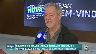 State Government launches incentive policy for the revitalization of commerce in historic centers