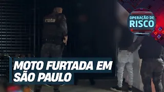 Caught in the act! Stolen motorcycle in the East Zone of São Paulo