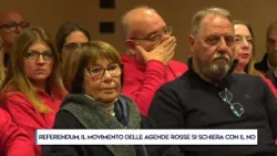REFERENDUM, IL MOVIMENTO DELLE AGENDE ROSSE SI SCHIERA CON IL NO