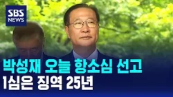 'Insurrection Charges' Park Seong-jae, Appeals Court Verdict Today.. 25-Year Sentence in First Tr...