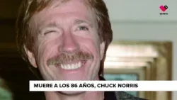 Chuck Norris murió a los 86 años