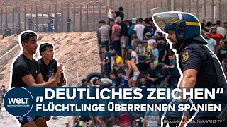 SPAIN: "Clear Signal" – 60,000 Moroccan Migrants Storm Exclave in Ceuta