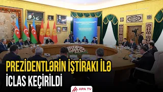 Azərbaycan və Qırğızıstan Dövlətlərarası Şuranın 3-cü iclası keçirildi | APA TV