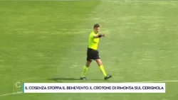 IL COSENZA STOPPA IL BENEVENTO. IL CROTONE DI RIMONTA SUL CERIGNOLA