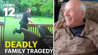 Son caught on video running from home before NY explosion | Father killed