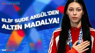 🇹🇷Elif Sude Akgül’den altın madalya! 🥇 | 2026 Akdeniz Oyunları