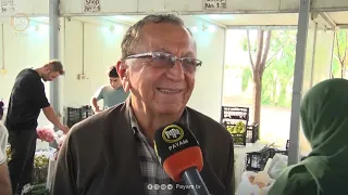 هەفتە بازاڕی كشتوكاڵی هەڵەبجە بۆ هەشتەم هەفتەیە بەردەوامە