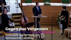 Holocaust-Gedenktag im Sächsischen Landtag I Sachsen Fernsehen Holocaust-Gedenktag im Sächsischen Landtag I Sachsen Fernsehen