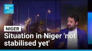 Situation in Niger 'not stabilised yet' as security forces deploy around airport • FRANCE 24