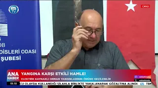 Yangına karşı etkili hamle...