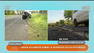 Accident on the Silvio Pettirossi Highway