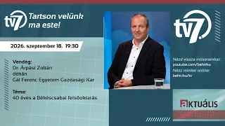 Aktuális - 40 éves a Békéscsabai Felsőoktatás - 2026.09.18.