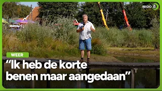 Weerboer Gerrit voorspelt een warm maar bewolkt weekend