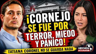 ¡SE CANSÓ DE LAS MENTIRAS! La demoledora respuesta de Tatiana Coronel que liquida a Fernando Cornejo