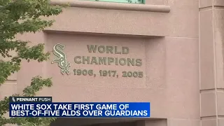 Chicago watch parties draw hundreds as White Sox beat Guardians 3-0 in Cleveland in Game 1 of ALDS