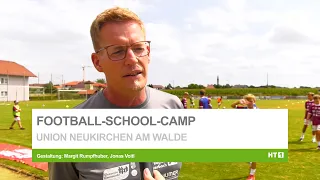 Football School Camp gets 86 children moving in Neukirchen am Walde