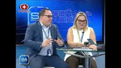 GERENTE REGIONAL ROSA RAMOS Y GERENTE DE NEGOCIOS ELIAS SANTAELLA, BANCA AMIGA - SEÑAL ABIERTA