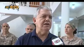 Riera met with authorities from Presidente Franco