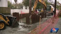 New Orleans home flooded due to water main break Uptown