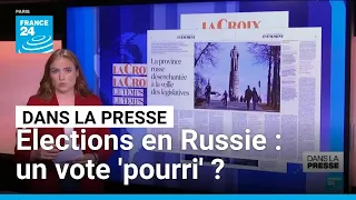 Élections législatives en Russie : un vote 'pourri jusqu'à la moelle' • FRANCE 24