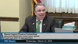 House Legacy Finance Committee 3/18/26