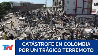 EARTHQUAKES IN COLOMBIA: President De La Espriella declares national disaster