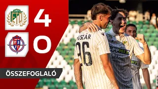 OTP Bank Liga: ETO FC – Nyíregyháza Spartacus FC 4–0 | összefoglaló