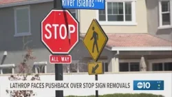 Neighbors question city decision to remove stop signs in Lathrop