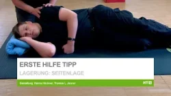 Erste Hilfe: Lagerung - Seitenlage