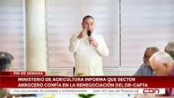 Ministry of Agriculture reports rice sector trusts in the DR-CAFTA renegotiation