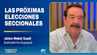 The Upcoming Local Elections - Interview with Jaime Nebot Saadi | Contacto Directo | Ecuavisa