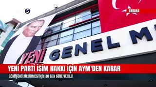 CONSTITUTIONAL COURT RULING ON NEW PARTY NAME DISPUTE