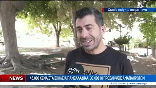 Πάνω απο 1.500 κενά εκπαιδευτικών στον Νομό Ηρακλείου