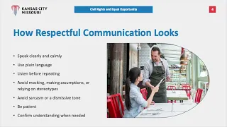 CREO: Welcoming Kansas City - Communicating with Respect Across Languages, Cultures, and Differences