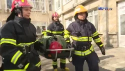 Учение със симулация на пожар и евакуация на пострадали в МУ – Варна