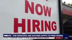 Job seekers are using dating apps to find work