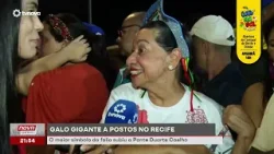 Galo Gigante já está a postos na Ponte Duarte Coelho, no Recife  | #CarnavalTVNova