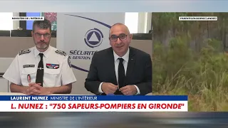750 firefighters mobilized, 167,000 people evacuated... Update on the Gironde wildfire